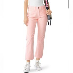 M.i.h. Jeans Daily Crop Cord Jean Pink 25